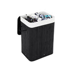Laundry basket - Bamboo - 72 L - Brown