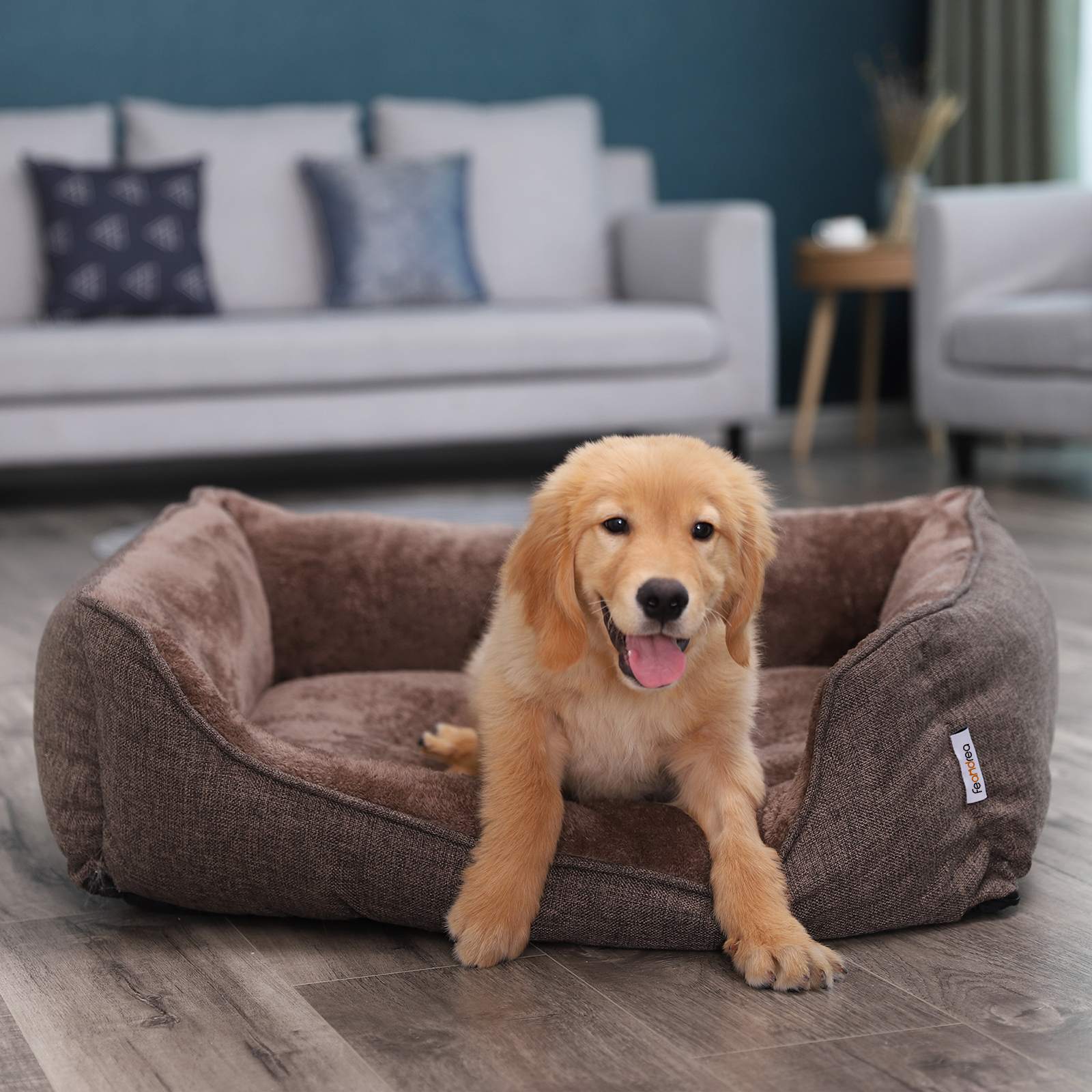 Dog Basket - Animal Basket - Brown