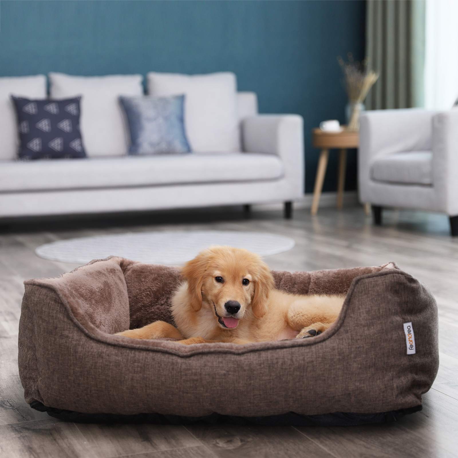 Dog Basket - Animal Basket - Brown